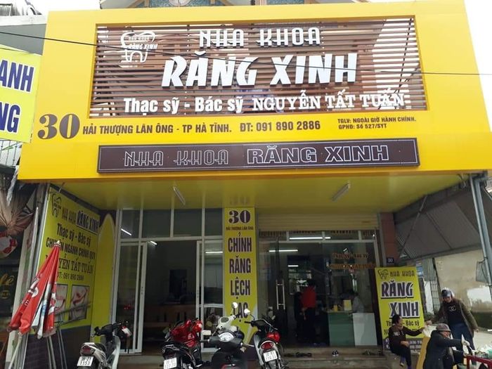 Hệ thống trang thiết bị tân tiến tại Nha Khoa Răng Xinh