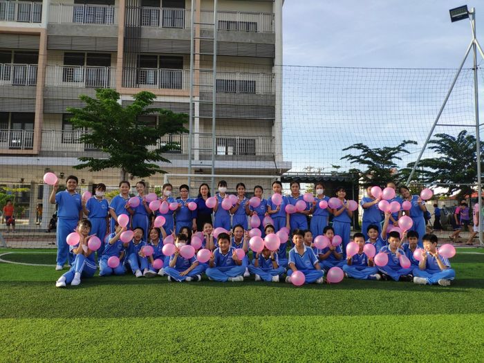 Góc nhìn ấn tượng về Trường THCS Nguyễn Đình Chiểu (Ảnh 1)