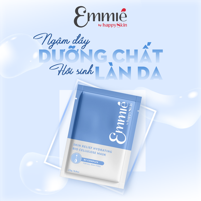 Hình ảnh mặt nạ sinh học B5 Complex Emmié by Happyskin - giải pháp phục hồi da chuyên sâu với công thức đột phá.