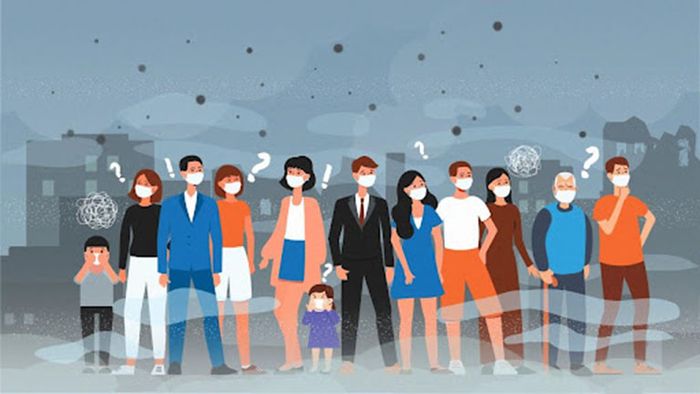 Hình ảnh minh họa sống động về hiện tượng vô cảm trong xã hội (Nguồn: internet)