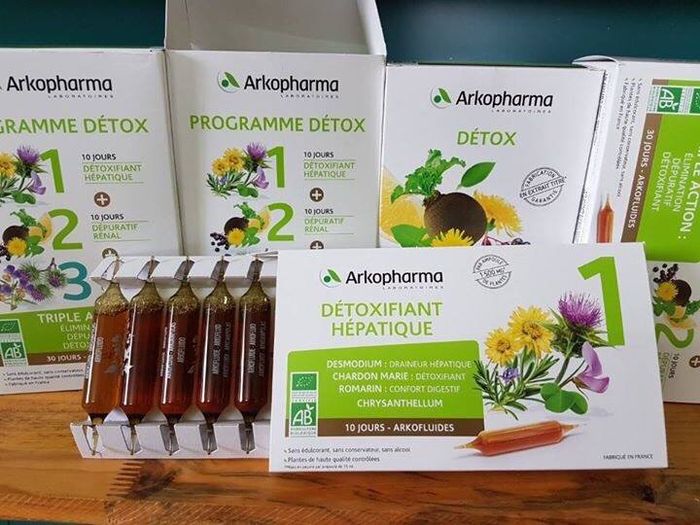 Hình ảnh chi tiết nước thải độc gan Arkopharma Detoxifiant Hepatique phiên bản mới
