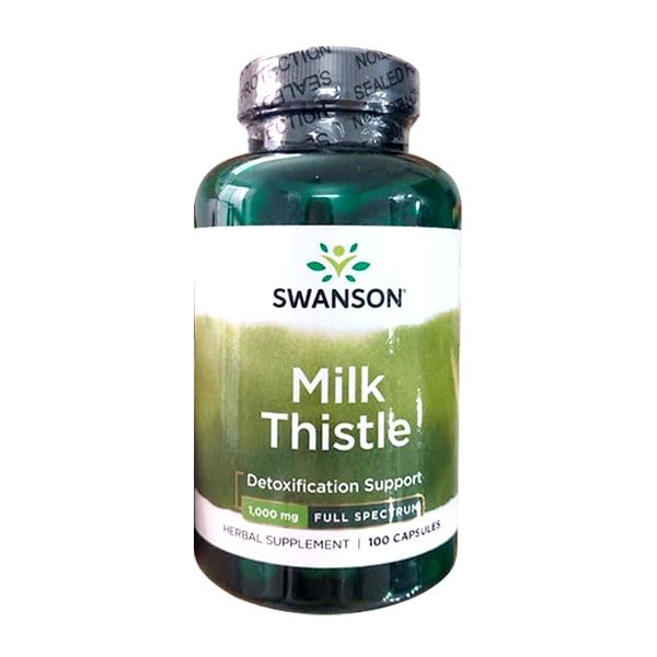 Bộ sưu tập hình ảnh chất lượng cao về viên uống bảo vệ gan Swanson Milk Thistle