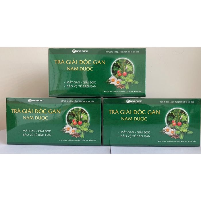 Bộ ảnh chi tiết sản phẩm Giải Độc Gan Nam Dược