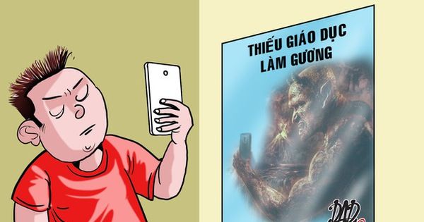 Hình ảnh minh họa trực quan về hậu quả của lối sống vô cảm