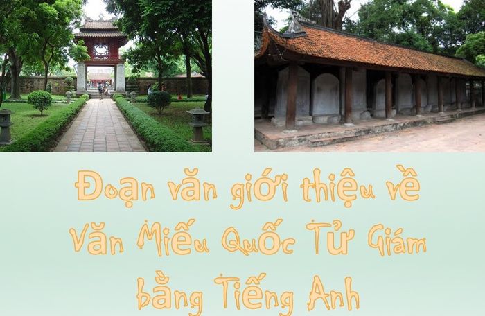 Hình ảnh toàn cảnh Văn Miếu Quốc Tử Giám (Nguồn: internet)