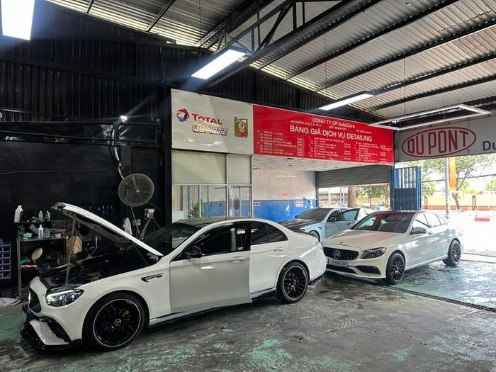 Hình ảnh 2: Quy trình chăm sóc xe tiêu chuẩn tại AUTO CARE WS