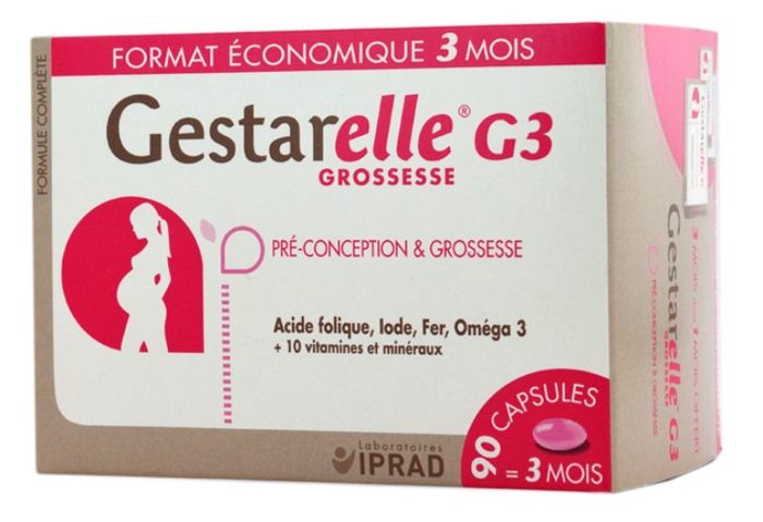 Gestarelle G3 - Bộ đôi DHA & Acid Folic chuẩn y khoa (Ảnh minh họa 2)