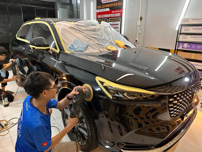 Hình ảnh 2: Quy trình bảo dưỡng chuyên nghiệp tại BR AUTO CARE