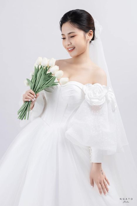 Khoảnh khắc rạng ngời cùng váy cưới Nga Tố Studio - Ảnh 3