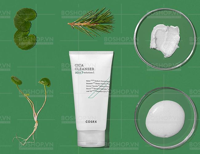 Hình ảnh thực tế Sữa Rửa Mặt Cosrx Pure Fit Cica Cleanser