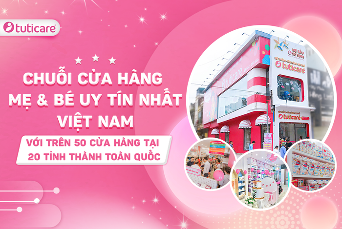 Không gian trưng bày balo trẻ em tại Tuticare