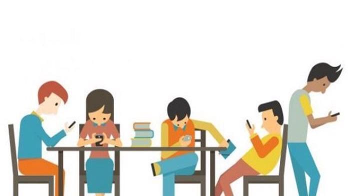 Hình ảnh minh họa sinh động về hiện tượng sống ảo (Nguồn: Internet)