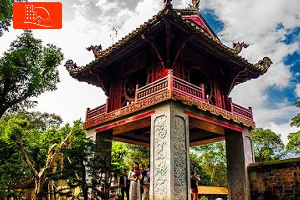 Hình ảnh minh họa sống động về kiến trúc Văn Miếu (Nguồn: internet)