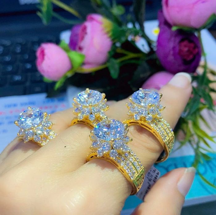 Bộ sưu tập nhẫn cưới tinh xảo tại Kim Thoa Jewelry