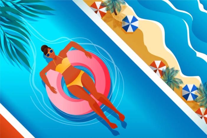 Hình ảnh minh họa đẹp mắt về bơi lội Olympic (Nguồn: Internet)