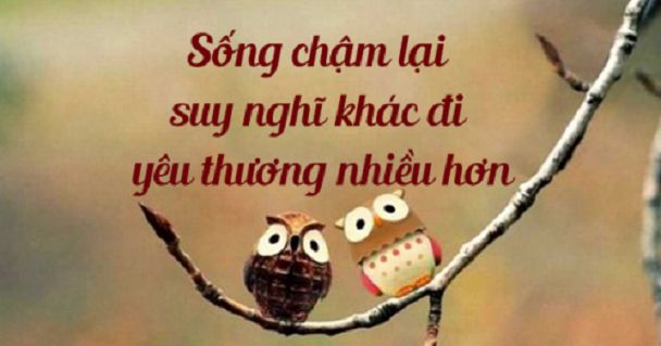 Hình ảnh minh họa nghệ thuật về triết lý sống chậm (Nguồn: Internet)