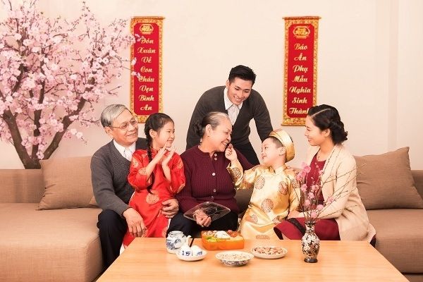 Hình ảnh minh họa sống động về không khí Tết làng quê (Nguồn: Internet)