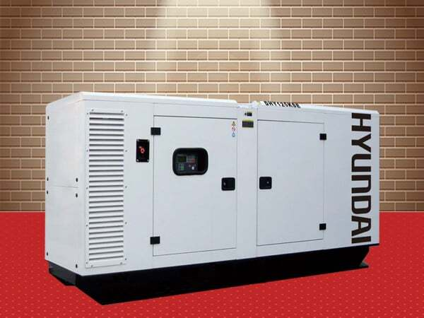 Máy phát điện 112 KVA/90KW 3 pha Hyundai DHY125KSE