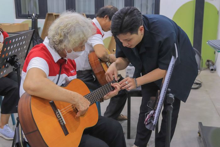 Không gian đào tạo hiện đại tại Học Viện Âm Nhạc Á Âu