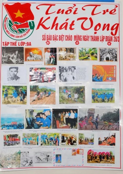 Hình ảnh minh họa lời ngỏ báo tường: Khát vọng tuổi trẻ