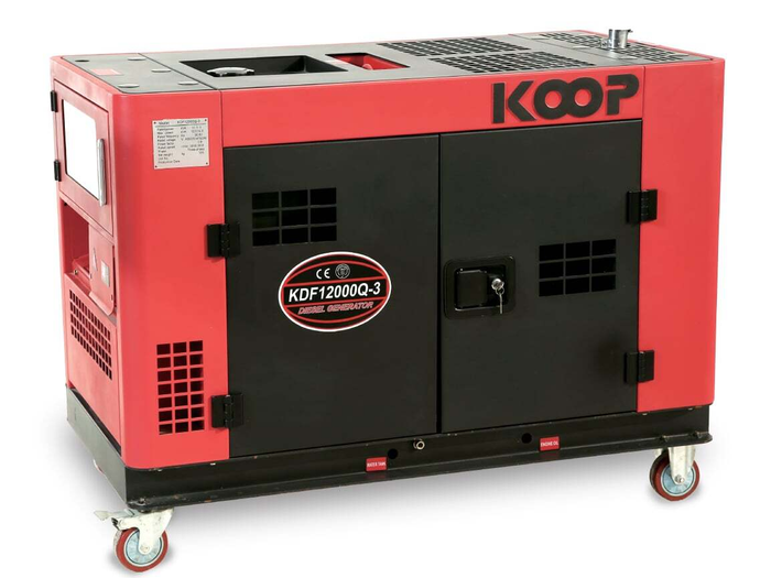 Máy phát điện Koop KDF12000Q(-3) 