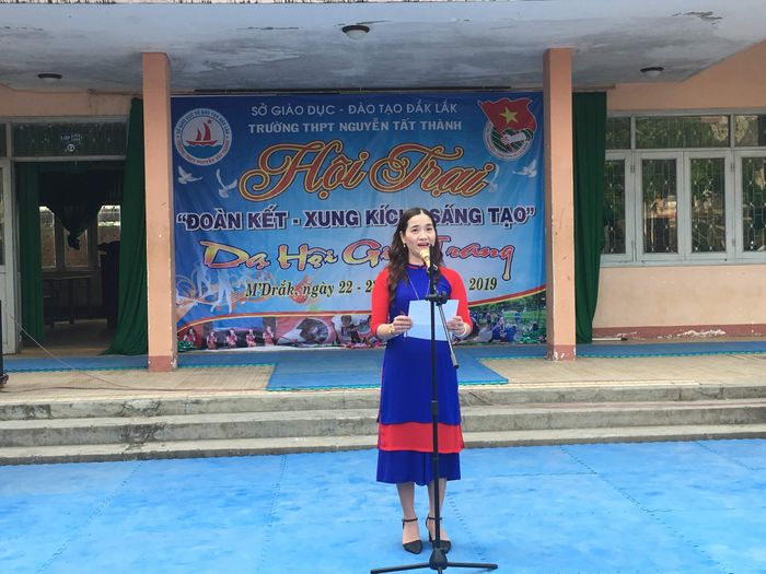 Hình ảnh minh họa không khí lễ khai mạc hội trại (Nguồn: Internet)