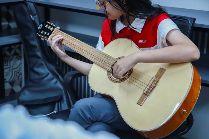 Không gian sáng tạo và hiện đại tại Học Viện Âm Nhạc Á Âu