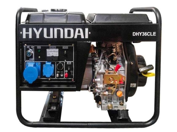 Máy phát điện chạy dầu Hyundai DHY36CLE