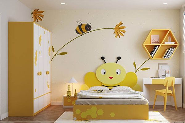 Hình ảnh minh họa: Phòng ngủ sang trọng với ban công view vườn (Nguồn: Internet)