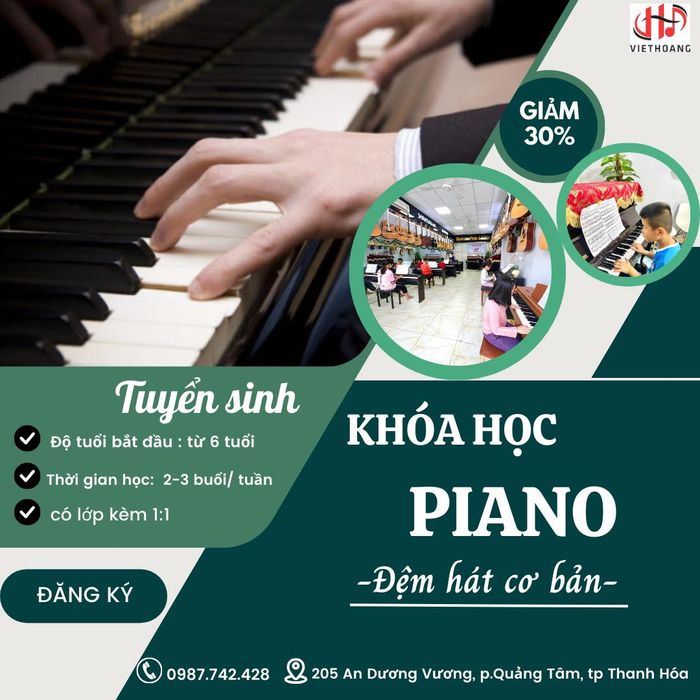 Những giờ học đầy cảm hứng tại Trung Tâm Âm Nhạc Sầm Sơn