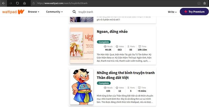 Ảnh minh họa Wattpad 1