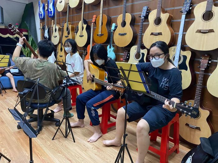 Hình ảnh không gian đào tạo tại Trung Tâm Nghệ Thuật Thanh Hóa