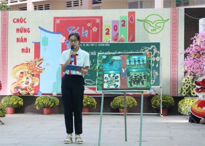 Hình ảnh Trường Tiểu Học – Trung Học Cơ Sở – Trung Học Phổ Thông Lê Thánh Tông 2
