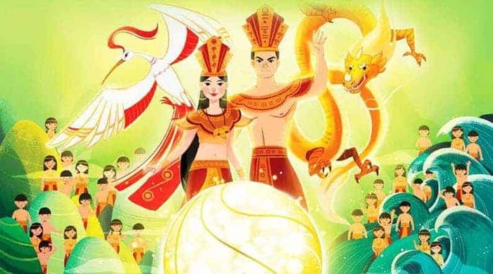 Hình ảnh minh họa số 1: Hội họa dân gian Rồng Tiên