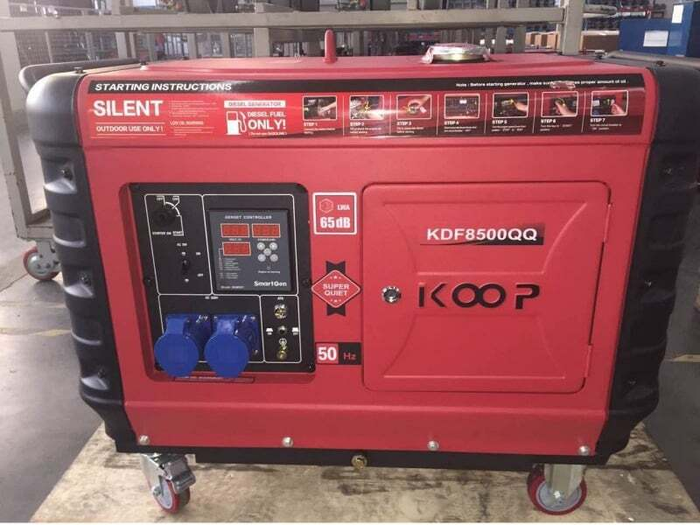 Máy phát điện Koop KDF8500QQ