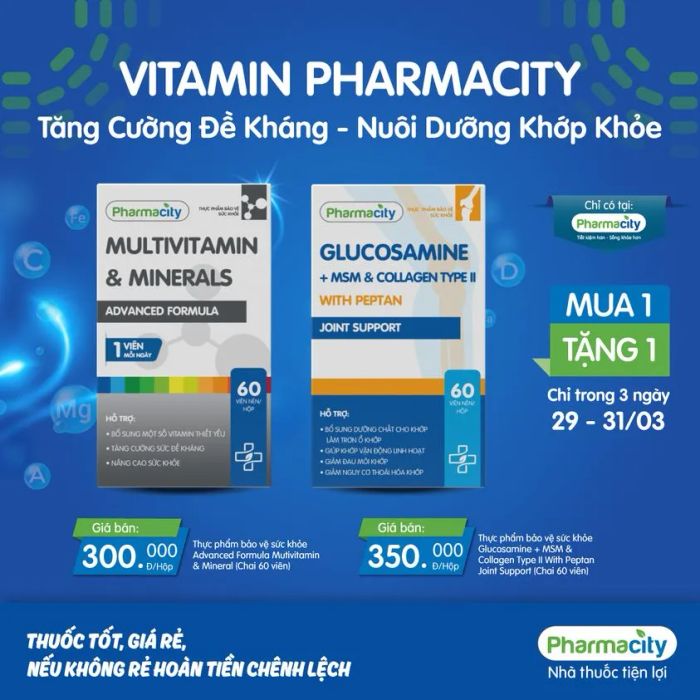 Trải nghiệm mua sắm dược phẩm tại Pharmacity - Nhà Thuốc Tiện Lợi