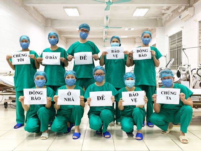 Hình ảnh minh họa: Đóa hồng tặng người điều dưỡng