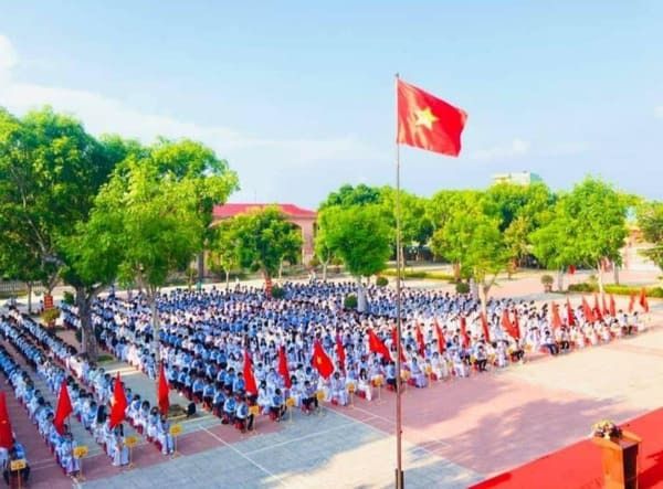 Góc nhìn đẹp về THPT Đặng Thai Mai - không gian học tập lý tưởng