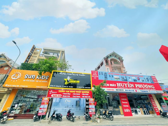 Không gian đào tạo nghệ thuật hiện đại tại Saostar