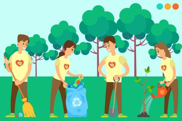 Hình ảnh minh họa ngày hội trồng cây (Nguồn: Internet)