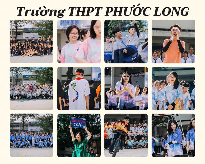 Ảnh 2 - Trường THPT Phước Long: Khuôn viên xanh mát với những dãy nhà cao tầng khang trang, không gian lý tưởng để học tập và sáng tạo.