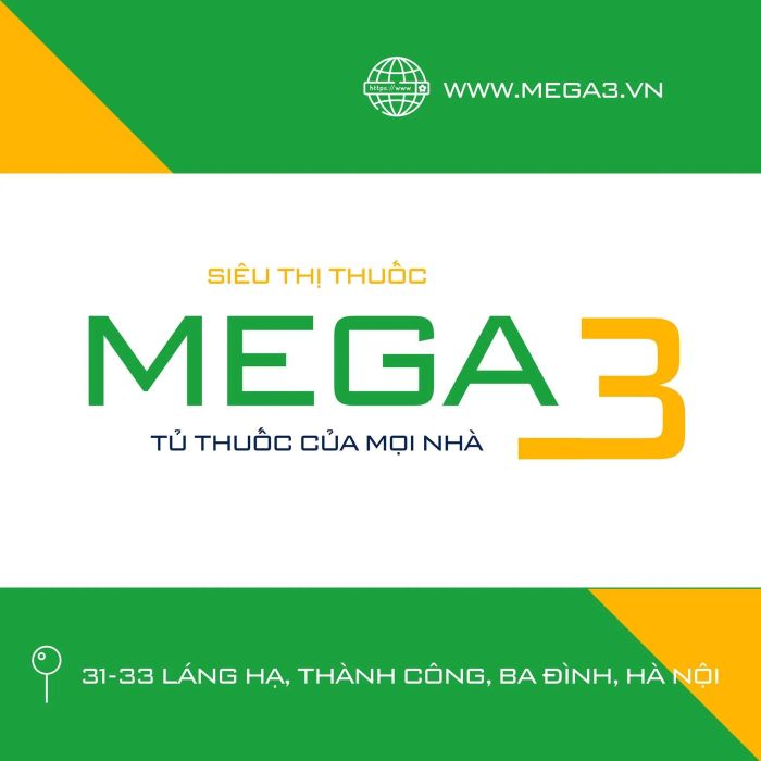Hình ảnh siêu thị nhà thuốc MEGA3
