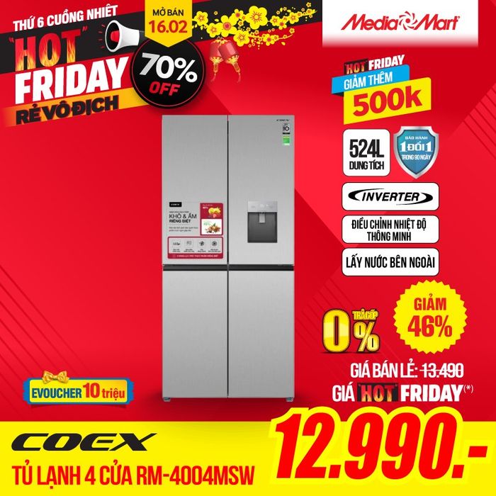 Góc trải nghiệm sản phẩm cao cấp tại MediaMart Quảng Ngãi