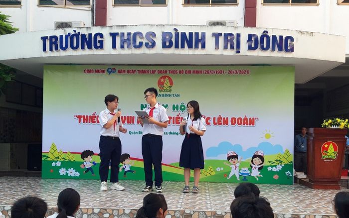 Cơ sở vật chất hiện đại tại Trường THCS Bình Trị Đông