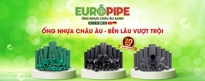 Hình ảnh minh họa: Hệ thống ống nhựa EuroPipe ứng dụng trong công trình công nghiệp