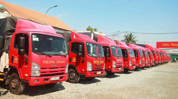 Hình ảnh hệ thống kho bãi Vận Tải Phượng Hoàng