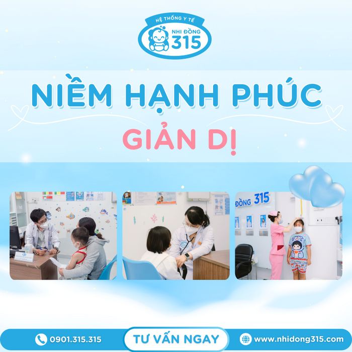 Hình ảnh thực tế Phòng khám Nhi Đồng 315