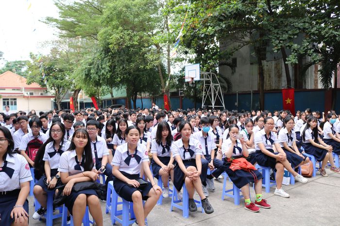 Hình ảnh không gian học tập hiện đại tại Trường Chu Văn An