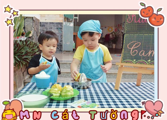 Không gian học tập tại Trường Mầm Non Cát Tường