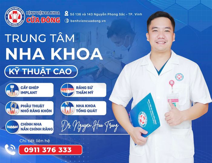 Hình ảnh Khoa Răng Hàm Mặt - Bệnh viện Đa khoa Cửa Đông